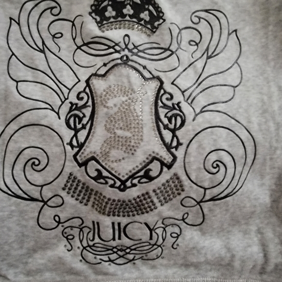 Vintage Juicy Couture track jacket with puffed shoulders. Silver lining . Large - Picture 6 of 9